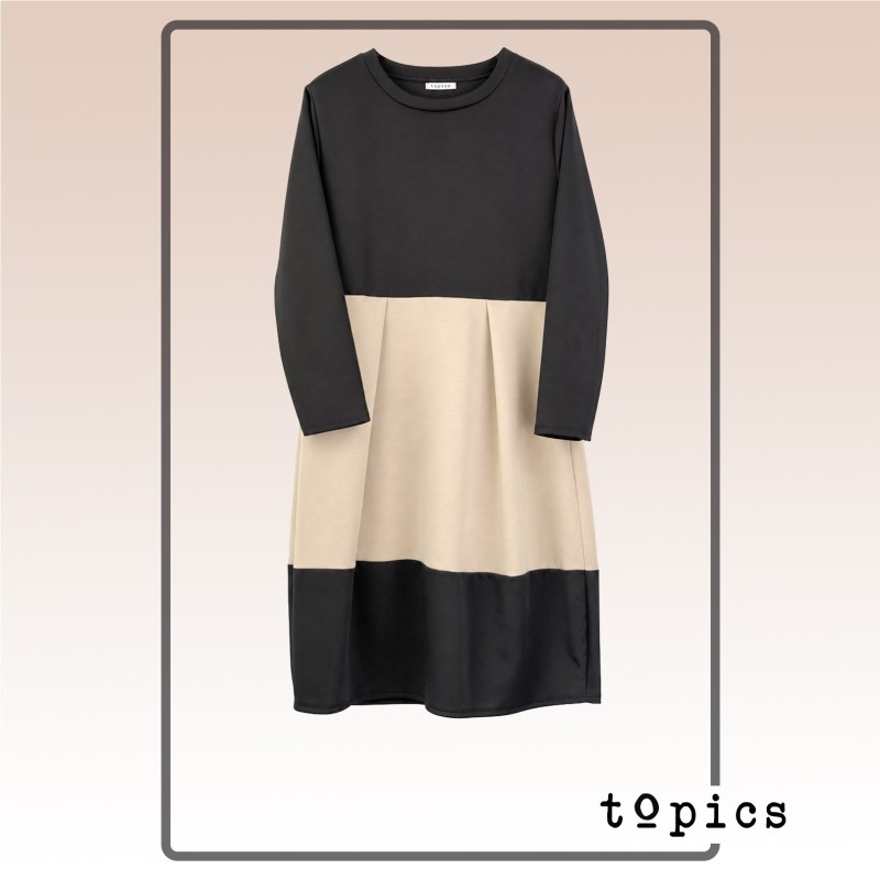 Vestido 262VE01 NEGRO/BG