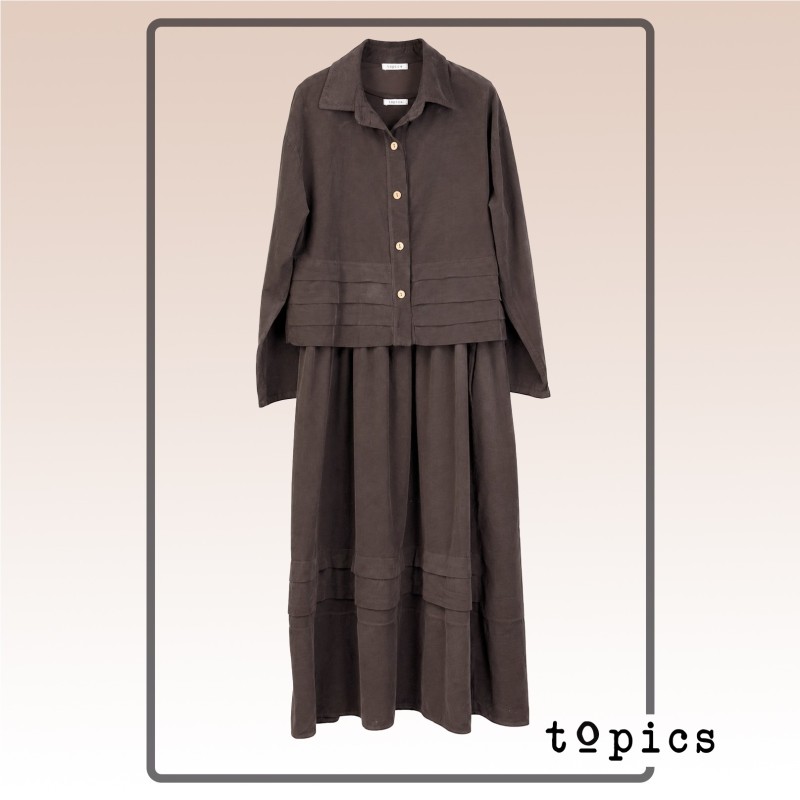 Conjunto 262CONJ01 MARRON